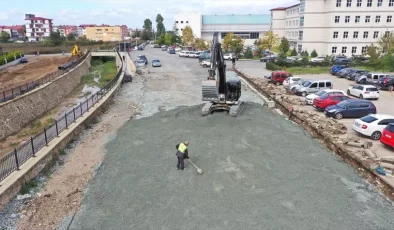 Ordu Şehir Hastanesi’ne Ulaşım Yolunda Çalışmalar Devam Ediyor